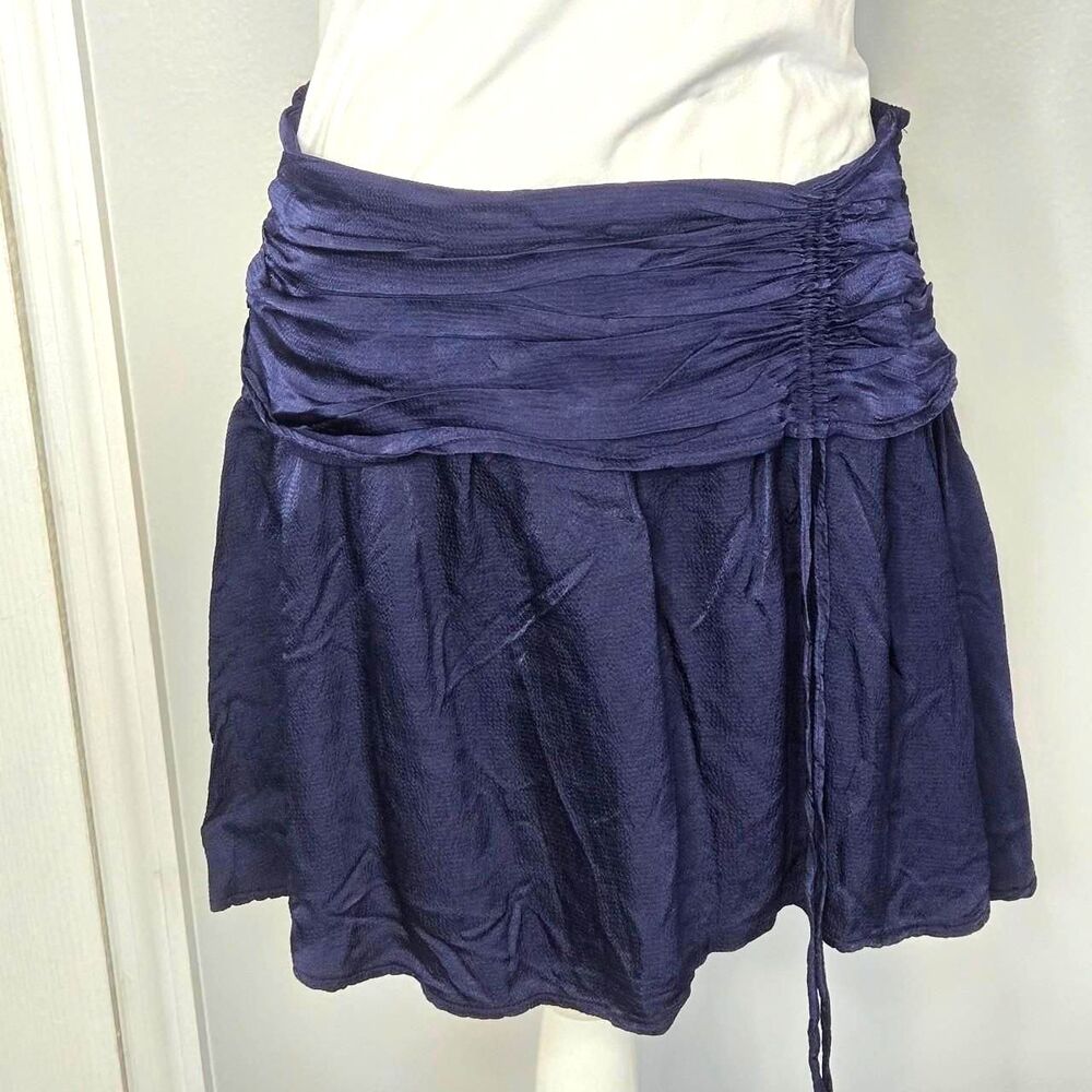 NWOT Aerie Women's Navy and Blue Skirt